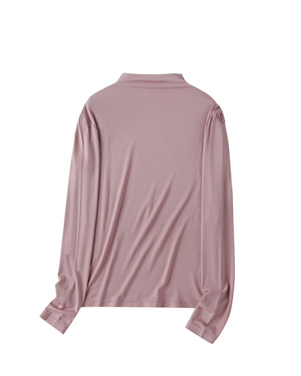 Autumn and winter lightweight thermal base top , coconut oil, styled view