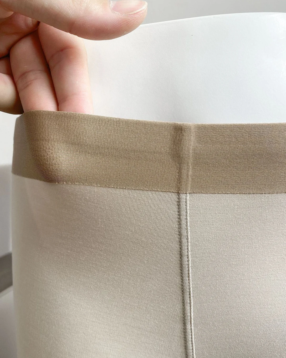 80S Modal Skin-Friendly Bare-Feel Seamless Boxer Briefs, Lightweight, styled view